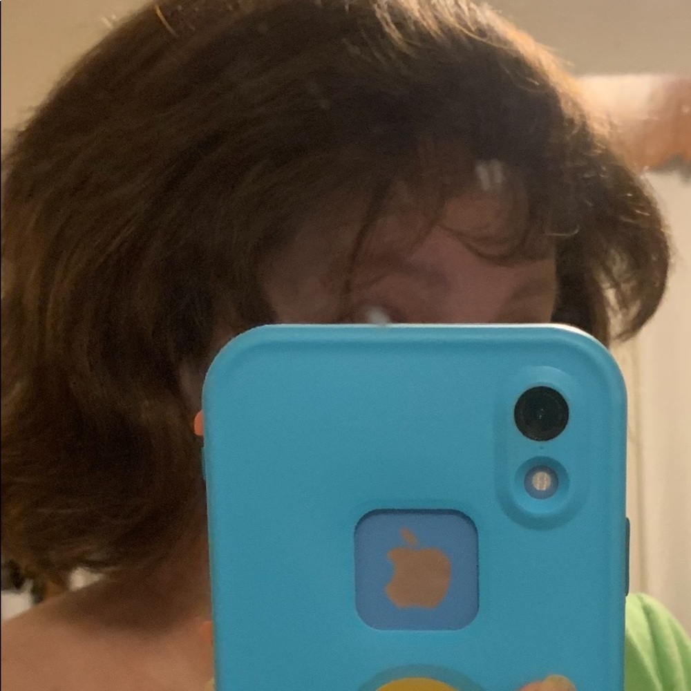 Real Hair Brown Layered Wig